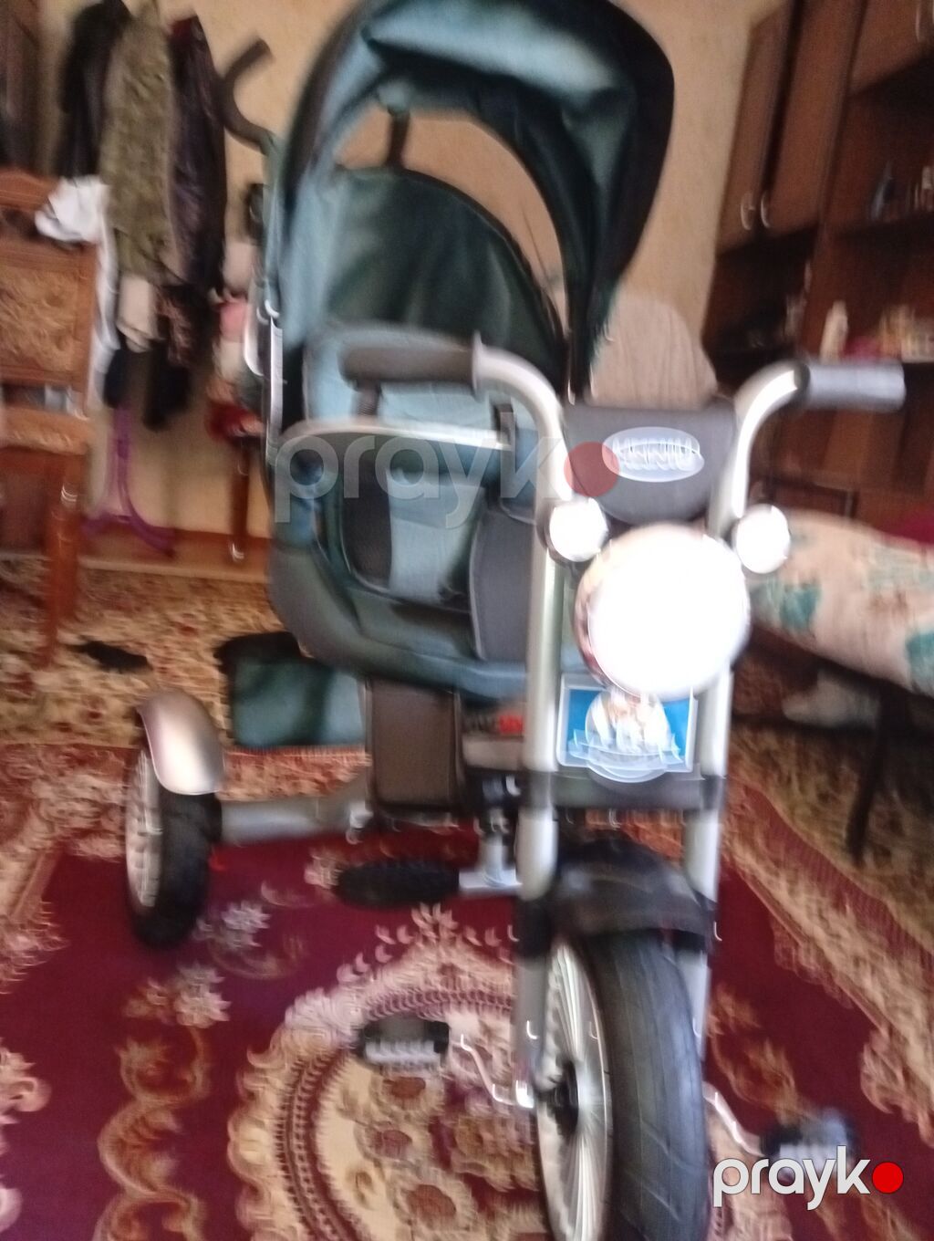 Uşaq üçtəkərli velosipedi – Hxnıu brendi - 3 təkərli konstruktor: iri — Uşaq velosipedləri, Güzdək (5)