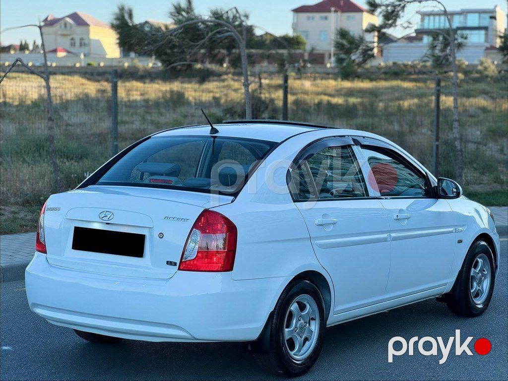 Hyundai Accent, 1.6 L, 2006 il, 190 000 km — Avtomobillər, Bakı (8)