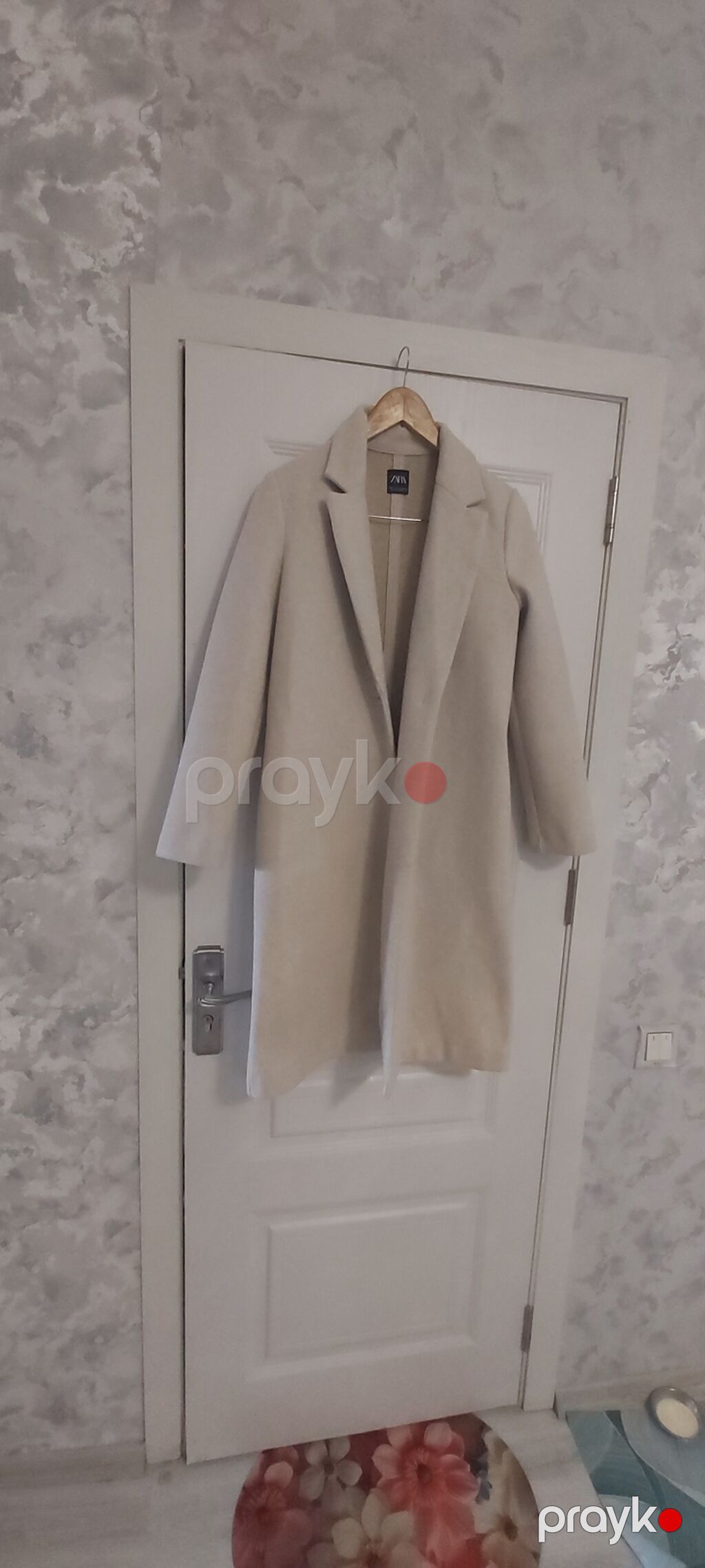 Palto, Zara, S, rəng - Bej — Palto, Saray (2)