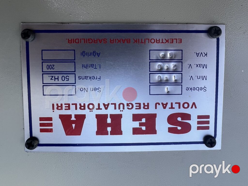 Seha Voltaj Regulyatoru Texniki xüsusiyyətlər (üzərindəki lövhəyə — Gərginlik stabilizatoru, Digah (2)