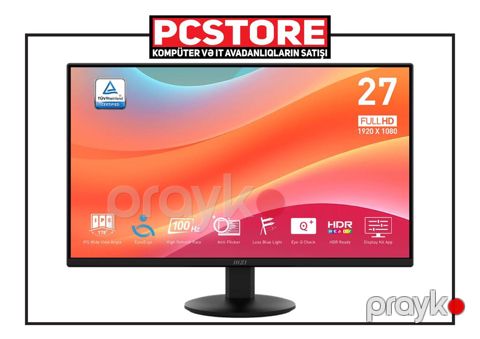 Monitor "MSI PRO MP272L 100Hz 1ms" — Bakı