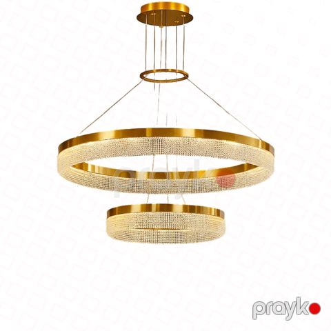 Çilçıraq LED D800+500 3RƏNG