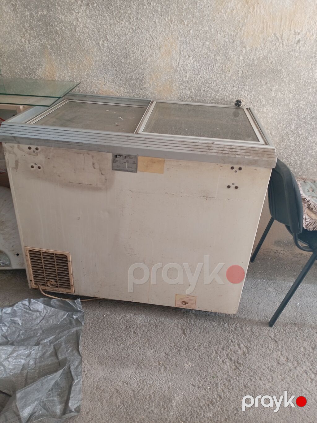 Şüşəli dondurucu, Uğur — Dondurma kamera, Bakı (3)