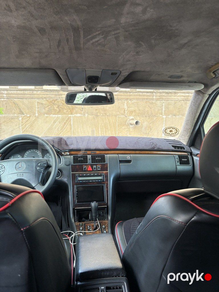 Mercedes E 220, 2.2 L, 2001 il, 317 300 km — Avtomobillər, Qazax (7)