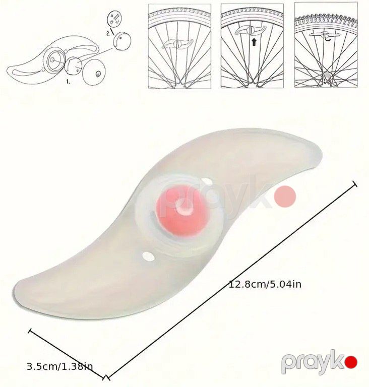 Velosiped təkər işıqları — Velosipedlər, Bakı (2)