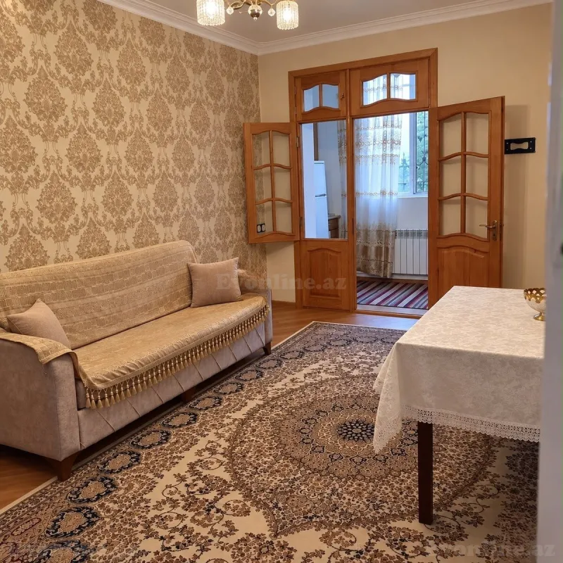Kirayə verilir 2 otaqlı Mənzil Yeni tikili 60 m² Bakı, Nizami r., Xalqlar Dostluğu m — Bakı