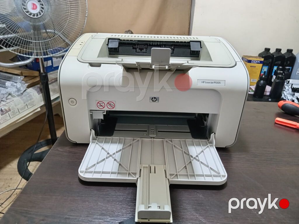 HP LaserJet P1005 monoxrom lazer printer - Növ: Qara-ağ lazer printer — Printerləri, Bakı (3)
