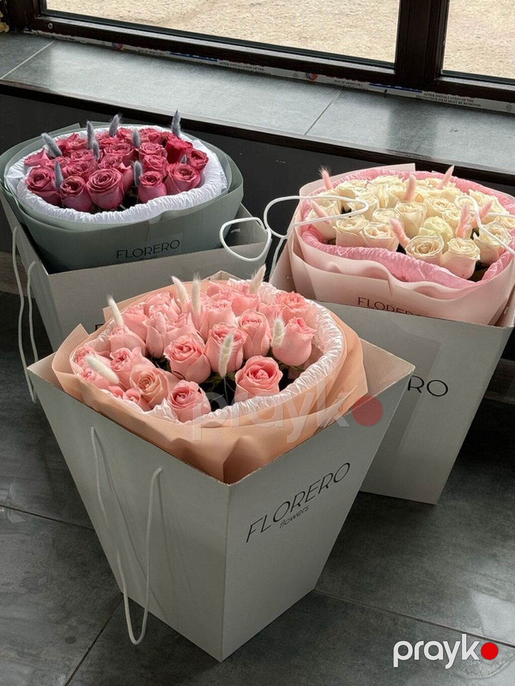 Florero flowers – zərif gül kompozisiyaları - Klassik və müasir — Çiçəklər, Bakı (2)