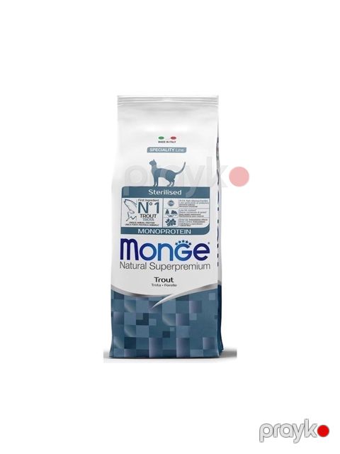 Pəhriz qidası Monge PFB Cat Monoprotein Sterilised, pişiklər üçün, 1 kq — Bakı