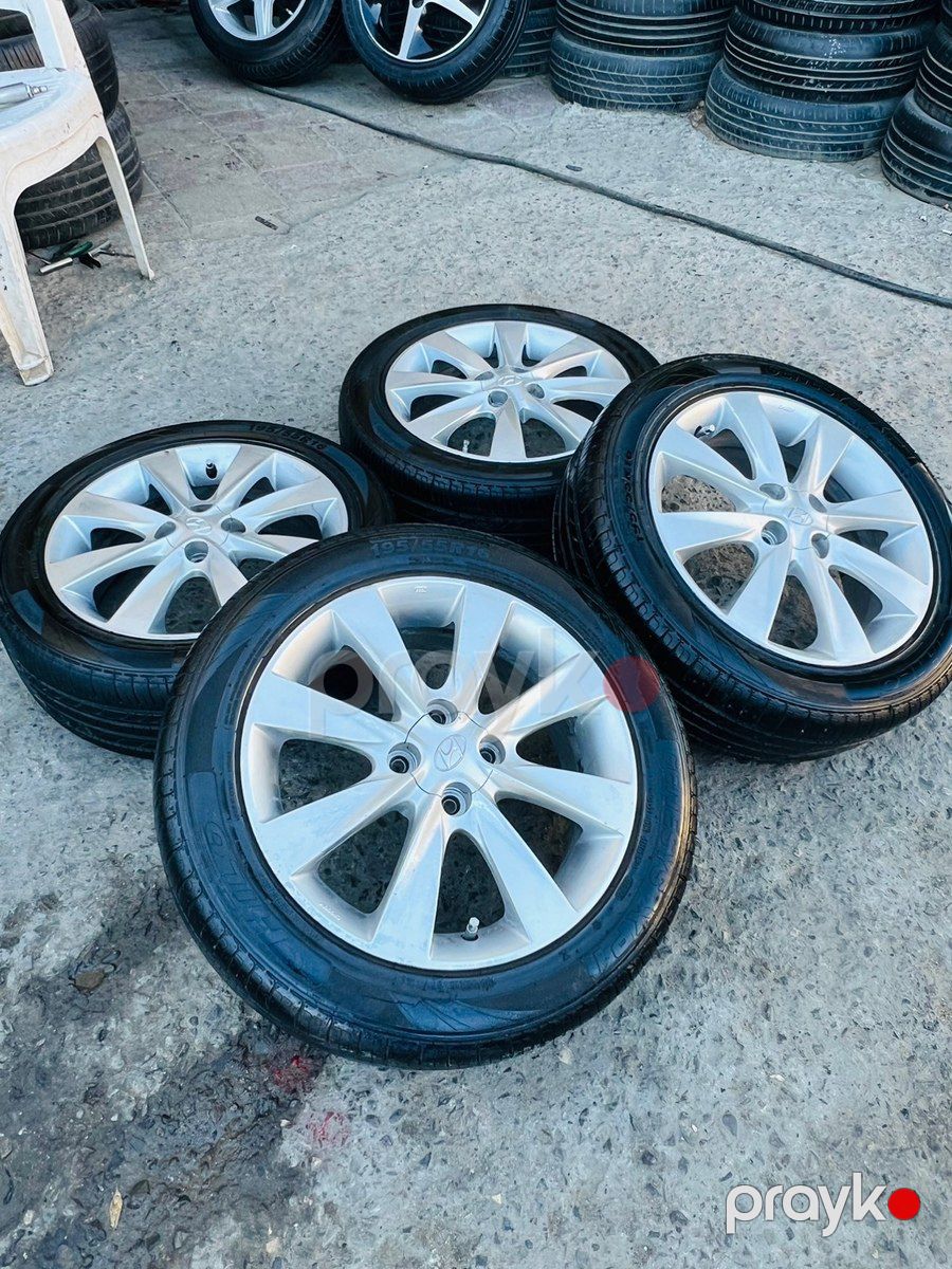 Hyundai Accent təkərləri R16 — Ehtiyat hissələri və aksesuarlar, Bakı (5)