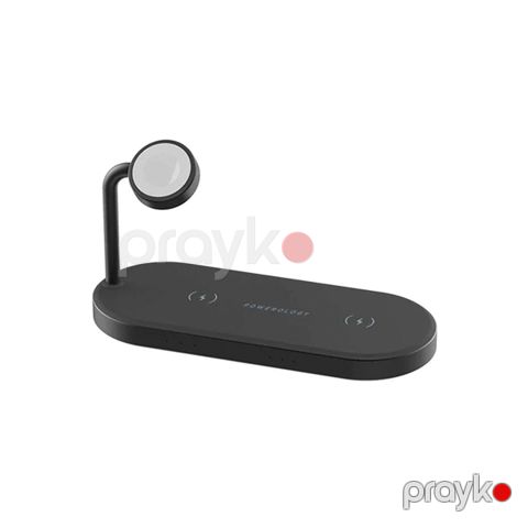 Powerology 4 in 1 Charging Dock 60W UK Black — Bakı