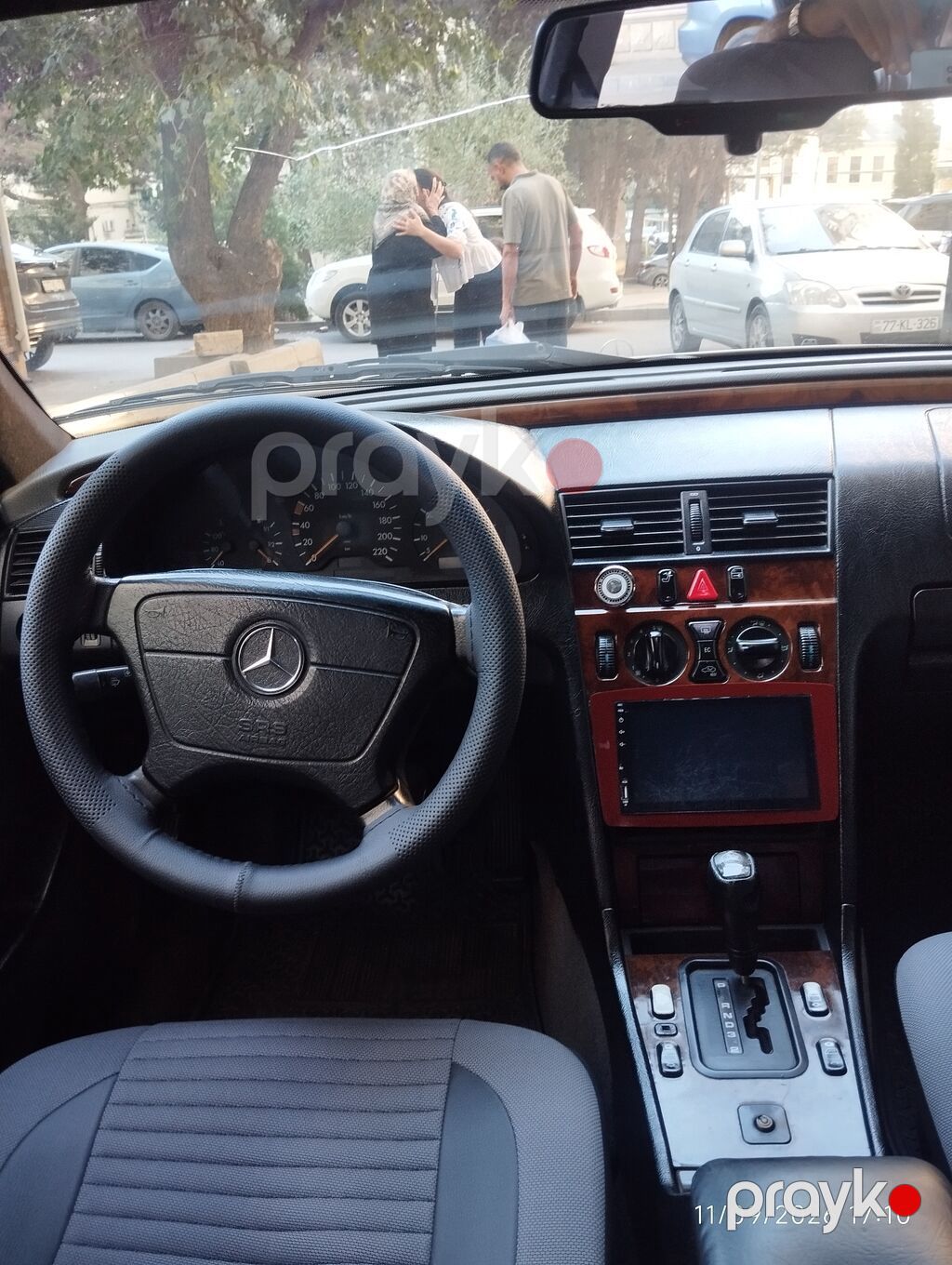 Mercedes-Benz C-Class (W202) sedan Salam masin ela veziyetdedir.otur — Avtomobillər, Xırdalan (3)