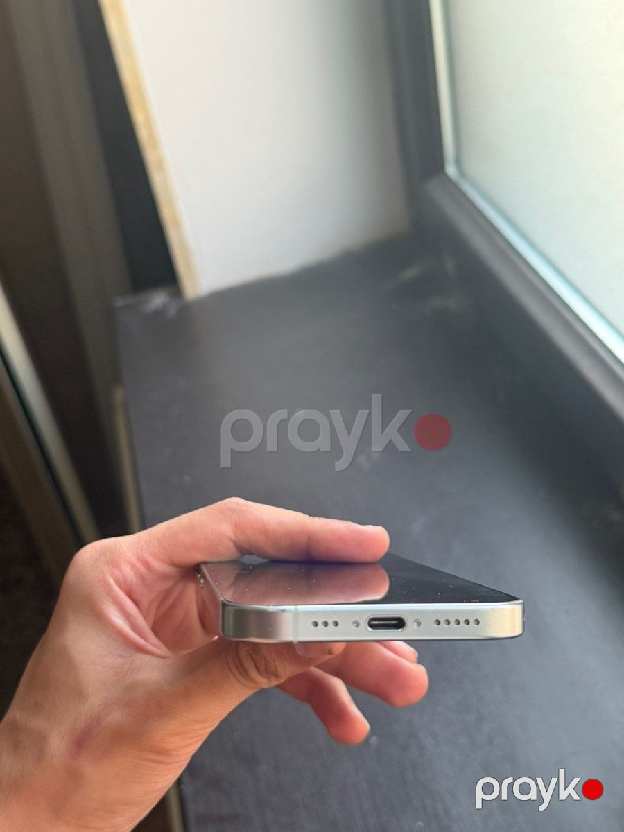 Apple iPhone 16 Pro White Titanium 128GB/8GB — Smartfonlar, Bakı (6)