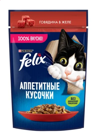 Felix Delicious Jeleli Mal Əti, 75 q — Bakı