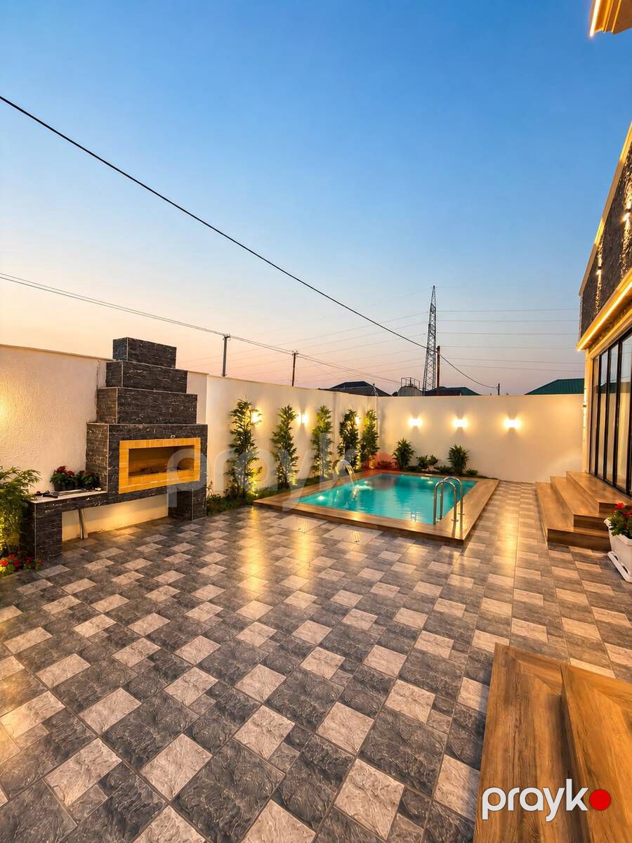 Satılır 4 otaqlı həyət evi/bağ evi 170 m² — Ev, villa, Bakı (2)