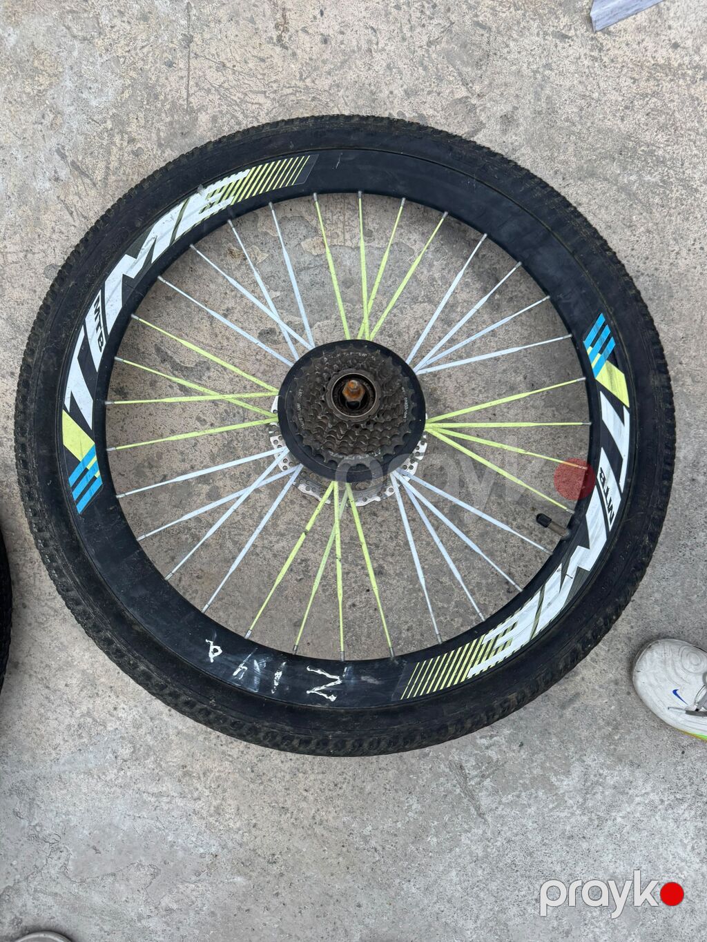 Time velosiped ehtiyyat hissələri təkir ilə birlikdə verilir MTB ön — Ehtiyat hissələri və aksesuarlar, Quba (6)