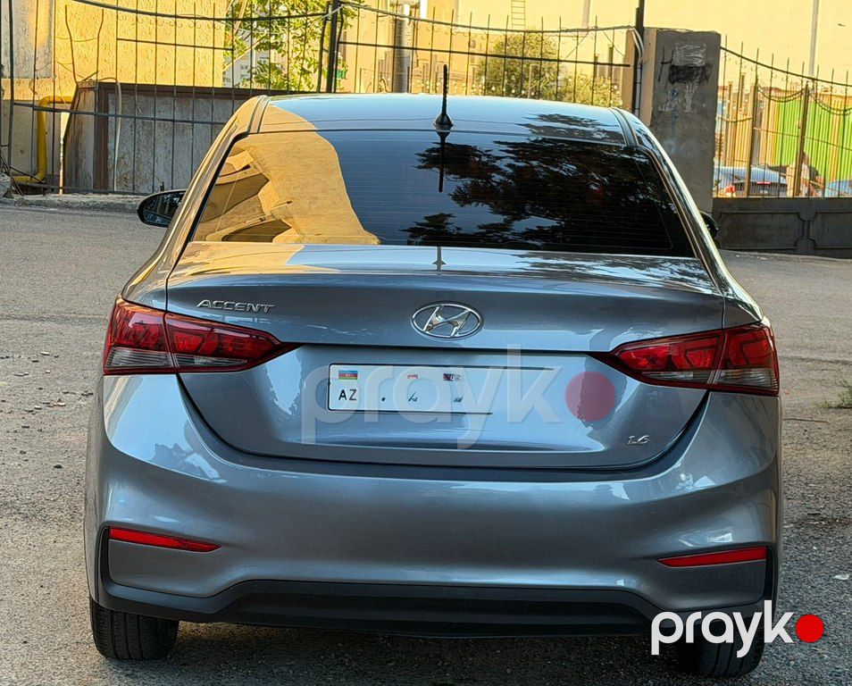Hyundai Accent, 1.6 L, 2018 il, 128 000 km — Avtomobillər, Bakı (12)