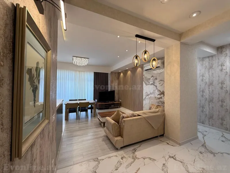 Kirayə verilir 3 otaqlı Mənzil Yeni tikili 120 m² Bakı, Xətai r., Ağ şəhər — Mənzil, Bakı (4)
