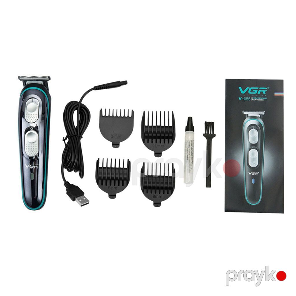 Saqqal üçün trimmer "VGR 055" / VGR 271" Cord Cordles 500mAh Metal — Saç kəsmə maşınları, Bakı (2)