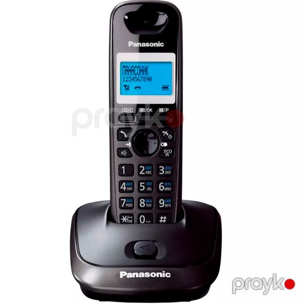 Telefon Panasonic KX-TG1612UAH Black — Mallar, Bakı (4)