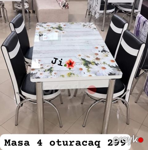 Turkiye istehsali. Metbex masa desti Masa 4 oturacaq Masa — Saray