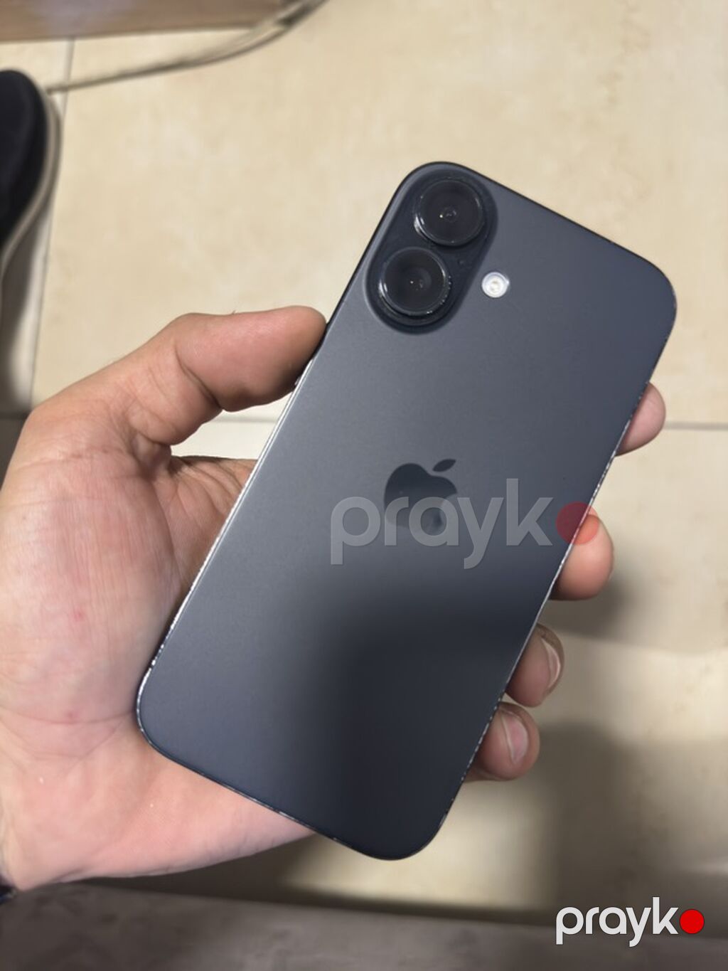 IPhone 16, 128 GB, Black Titanium, Simsiz şarj, Face ID — Apple iPhone, Digah (5)
