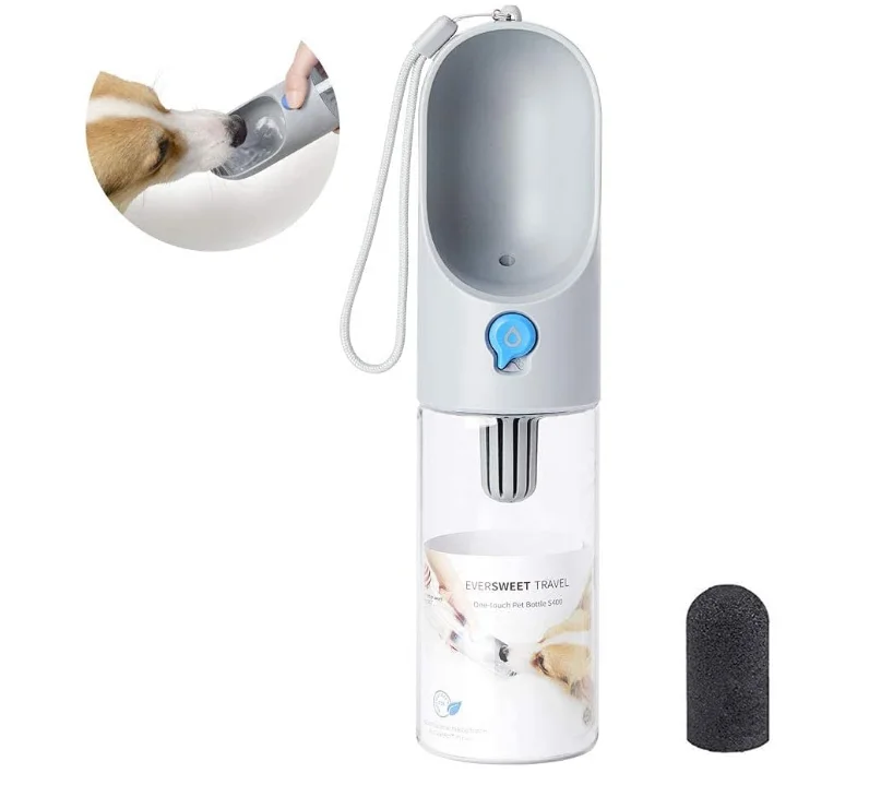 Petkit Eversweet Travel S One touch Pet şüşəsi Gray S400 Su qabı 400 ml — Bakı