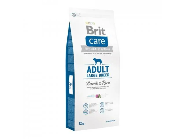 Brit Care Large Breed Adult, iri cinsli itlər üçün hipoallergen quru yem, quzu və düyü ilə (çəki ilə) — Bakı