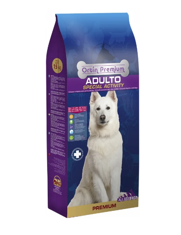 Ortin Premium Adulto, bütün cinslərdən olan yetkin itlər üçün quru yem, quş əti ilə (çəki ilə)