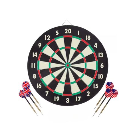 Darts nişanı BL-18123, 45x2,5 sm, ikiüzlü, 6 mızraq — Bakı