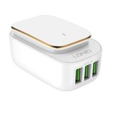 Ldnıo LED Touch Lamp 3 Ports - A3305 Ağ — Bytelecom.az