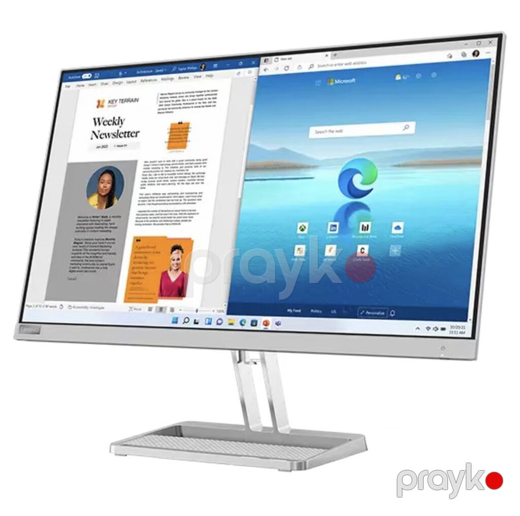 Lenovo L24i-40 Monitor Lenovo L24i-40 — gündəlik istifadə, iş, təhsil — Monitorlər, Bakı (3)