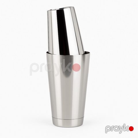 Boston Stili Kokteyl Shaker Paslanmayan Poladdan 750 ml Plateon0120 — Bakı