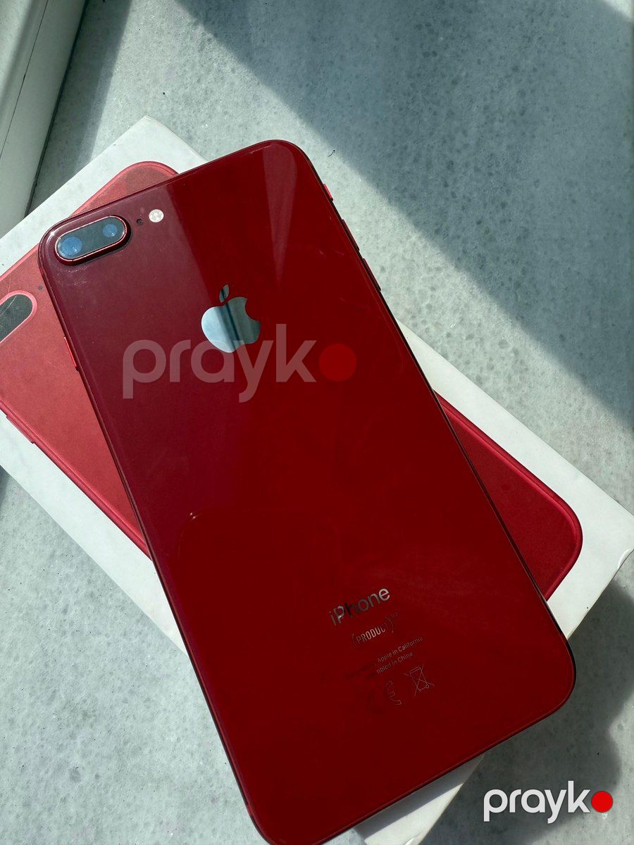 Apple iPhone 8 Plus Red 64GB — Smartfonlar, Bakı (5)