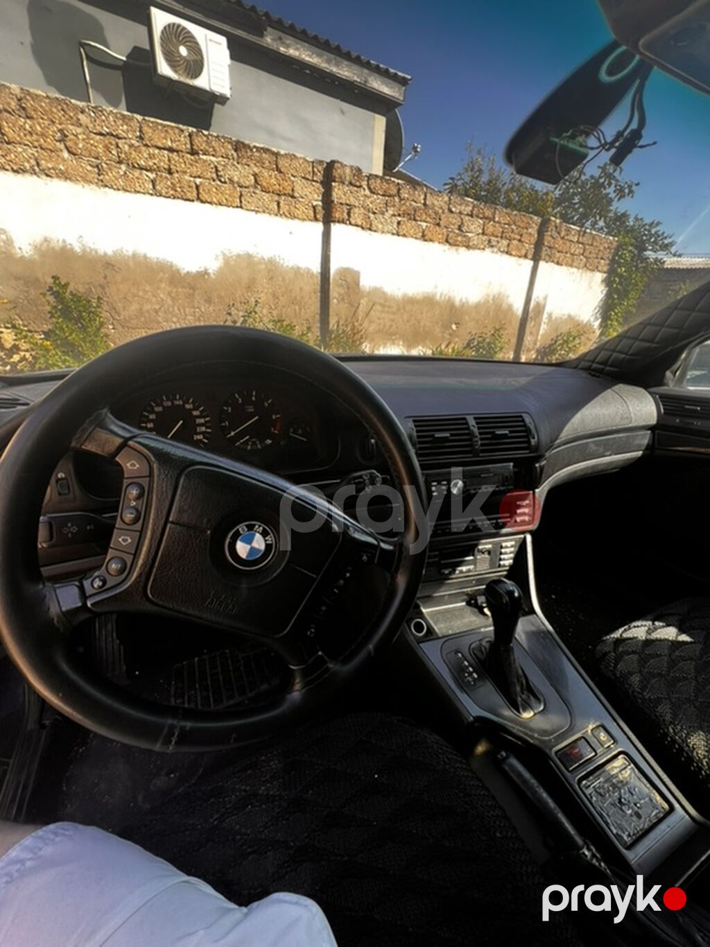 BMW 5 Series (E39) sedan - Kuzov: 4 qapılı sedan, tünd mavi rəng — Avtomobillər, Bakı (3)
