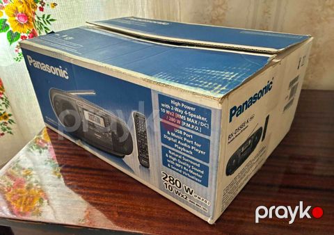 Panasonic RX-D55EE-K — это классическая портативная стереомагнитола с — Bakı