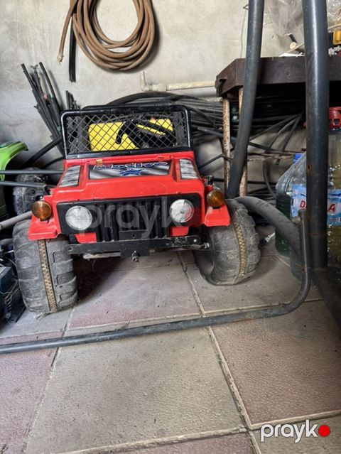 Uşaq elektrikli maşını – “Motive Jeep Police” (Hummer üslubunda) — Bakı