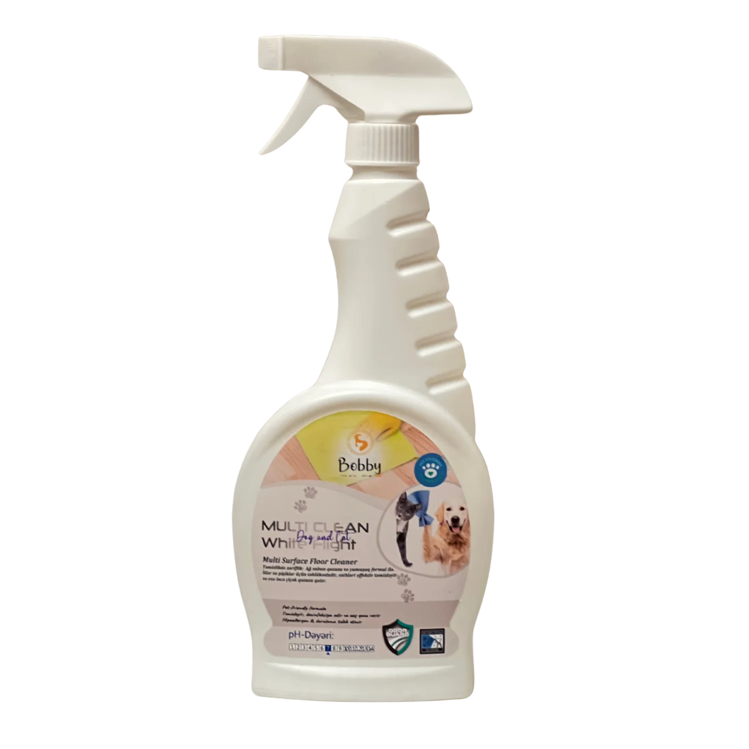 Bobby Multi Clean White Flight — evdə döşəmələri və sərt səthləri təmizləmək üçün məhsul, 500 ml — Bakı