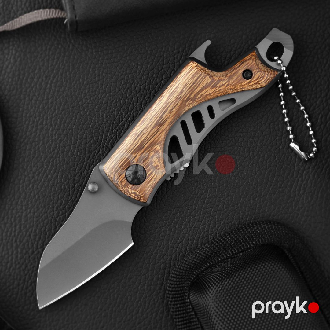 Universal bıçaq 2E JS-0578 paslanmayan polad taxta saplı — Mallar, Bakı (2)