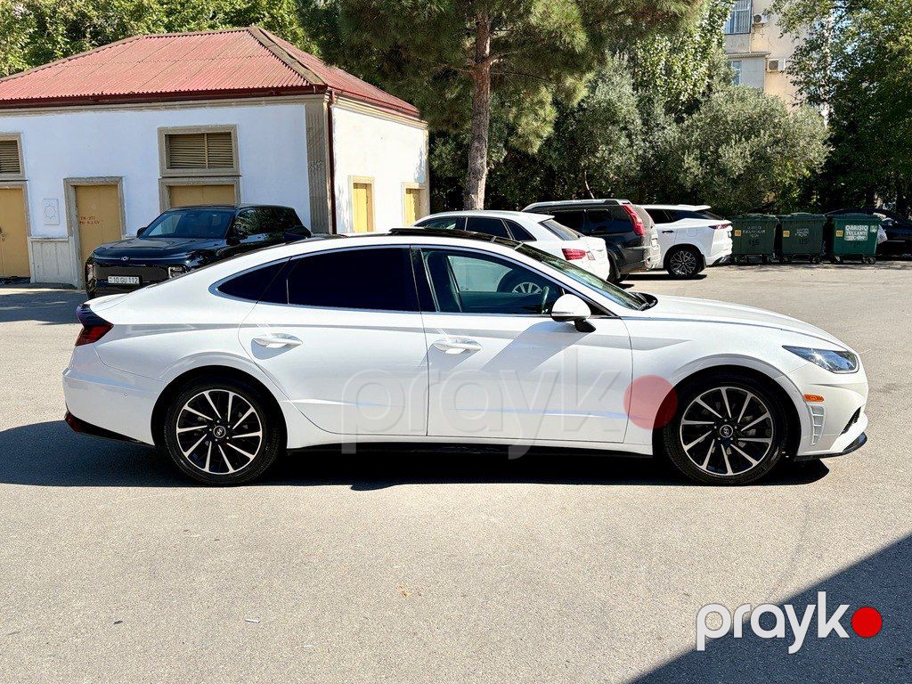 Hyundai Sonata, 1.6 L, 2021 il, 130 000 km — Avtomobillər, Bakı (5)