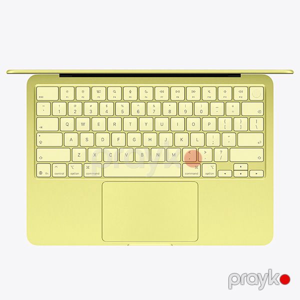 Apple MacBook Neo 13-inch (A18 Pro) (8/256 GB) - Model A3404 Citrus — Noutbuklar, Bakı (3)