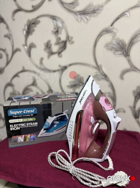 Super Crest SCT-1006 elektrik buxarlı ütü - Güclü buxar sistemi — Bakı