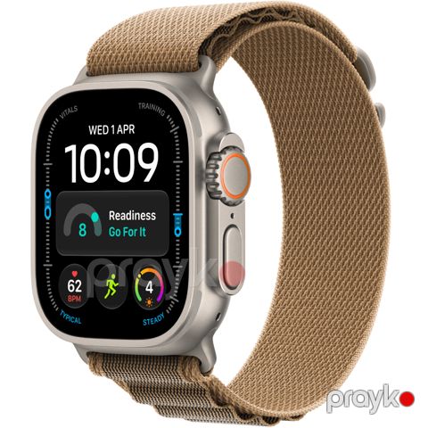 Smart saat Apple Watch Ultra 4 Cellular 49mm S MJAE4QI/A Natural Titanium — Bakı
