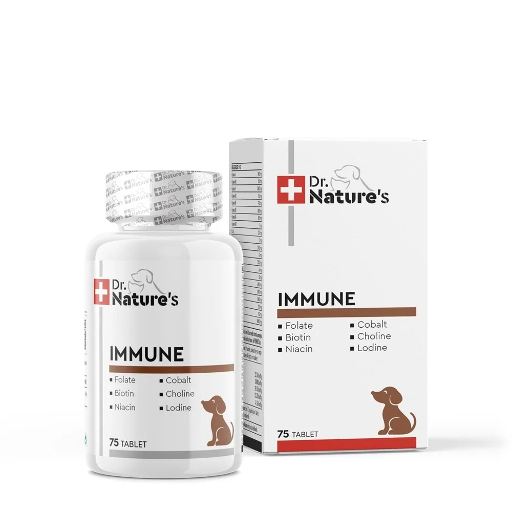 Dr.Natures İtlər üçün İmmun Multivitamin Əlavəsi, 75 Tablet — Bakı