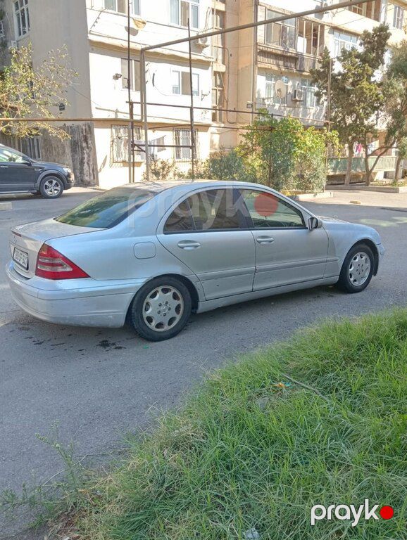 Mercedes C 230, 1.8 L, 2002 il, 200 000 km — Avtomobillər, Bakı (5)