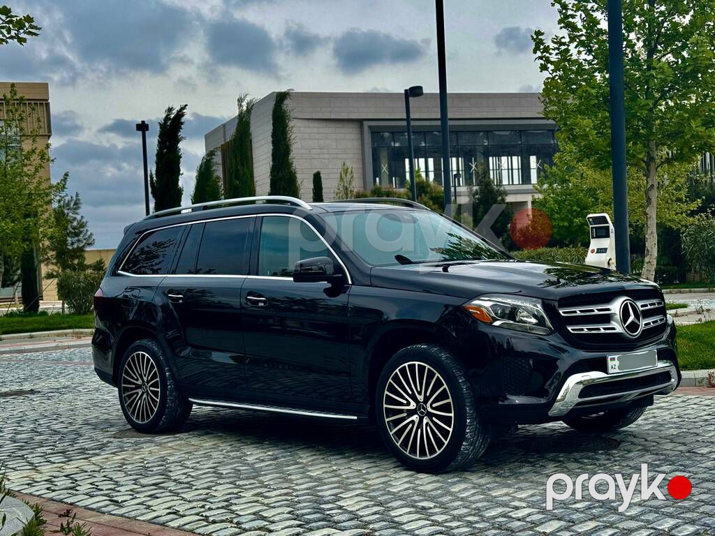 Mercedes GLS 450 4MATIC, 3.0 L, 2017 il, 170 000 km — Avtomobillər, Bakı (4)