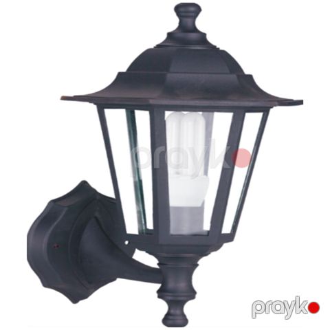 Divar lampası fomsi 1*E27 qara 1037BD — Bakı