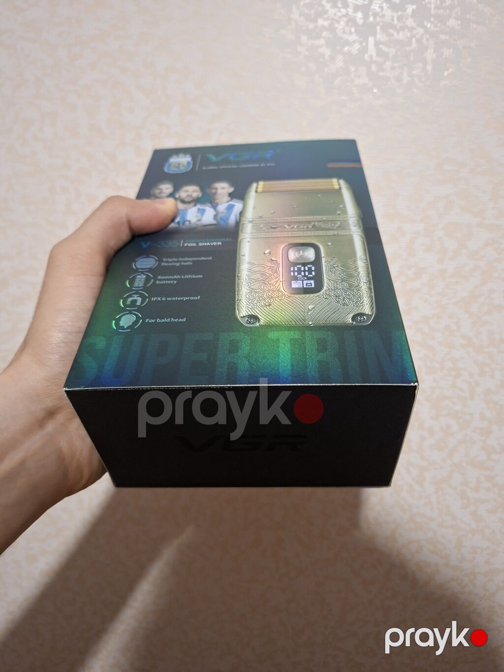 VGR V-335 Professional Fol Shaver – IPX6 suya davamlı elektrik ülgücü — Usturalar, trimmerler və epilyatorlar, Bakı (3)