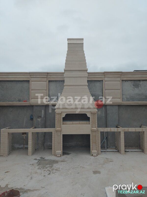 Manqal kamin kamen — Tikinti xidmətləri, Bakı (5)