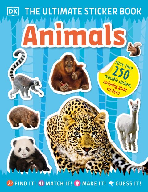 Ultimate Sticker Book Animals — Bakı